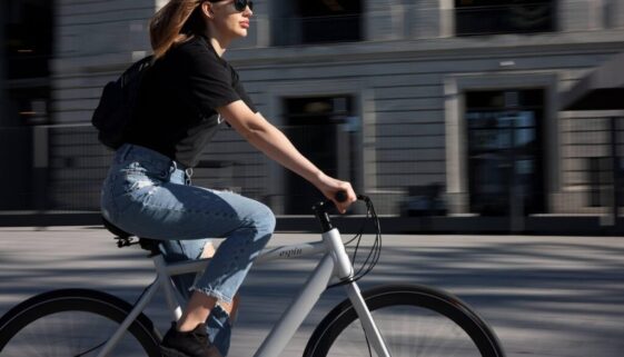 san francisco woman electric bike 6950837